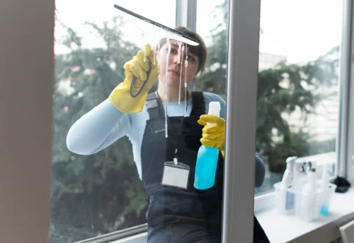 Nettoyage de vitres intérieures et extérieures à Semécourt